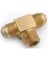 TEE BRASS 1/2FLRX1/2FLRX1/2MPT