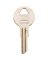 HY-KO 11010Y12 Key Blank; Brass; Nickel; For: Yale Cabinet; House Locks and