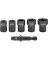 SET NUT DRIVER DETACHABLE 5PC