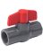 PVC BALL VALVE 3/4 SCH80 FPT