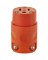 CONNECTOR3 WIRE ORANGE