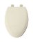 TOILET SEAT ELONG WOOD BONE