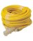 CORD EXT 3OUTLT 10/3X100FT YEL