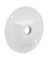 1/2 ROUND OUTLET COVER WHITE