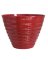 PLANTER W/SAUCER RD SPLTR 16IN