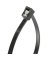 GB 46-311UVBSC Double Lock, Self-Cutting Cable Tie, 6/6 Nylon, Black