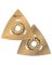BLADE TRIANGULAR CARBIDE GRIT