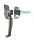 LATCH PUSHBUTTON DOOR SILVER