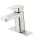 FAUCET LAV 1-HNDL BRSH NIC 4IN