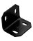 NAT-N351495 CORNER BRACE BLK STL