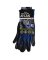 ATLAS Lightweight Coated Gloves/Nitrile Foam Coating, Black/blue