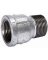 EXTENSION PIECE GALVANIZED 1/2