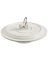 TUB STOPPER WHT RUBB 1-1/2-2