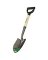 Landscapers Select 34610 Digging Shovel; Steel Blade; Wood Handle; D-Shaped