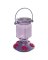 LAVENDER FIELD TOP-FILL GLASS HUMMINGBIRD FEEDER (16OZ)