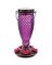 PURPLE DIAMOND WINE TOP-FILL GLASS HUMMINGBIRD FEEDER (24OZ)