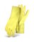 GLOVES FLOCK LND LATEX YEL XL