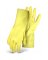 BOS-958L GLOVES FLOCK LAT YLW L