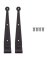 HINGE STRAP 10 BLK SS 1-1/2OS