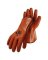 GLOVES PVC DBL DIPPED BROWN XL