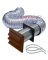 4"X8' DRYER EXHAUST VENT KIT BRW