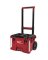 Milwaukee PACKOUT 48-22-8426 Rolling Tool Box; 250 lb; Plastic; Red; 18.6 in