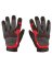 GLOVES DEMOLITION BLK/RED LRG