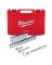 RATCHET-SOCKET SET SAE 1/2IN