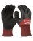 GLOVES WINTER A3 BLACK/RED MED