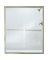 SHOWER DOOR NICKEL FINESS 60IN