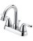 FAUCET LAV 4IN 2HNDL LEVER CHR