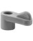 Make-2-Fit PL 7741 Window Screen Clip with Screw, Plastic, Gray