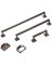 BOS-07-SOU BATH ACCESS BRNZ 5PC