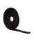 M-D 06635 Premium Weatherstrip Tape, 10 ft L, 3/4 in W, Rubber, Black