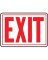 SIGN EXIT 10X14IN ALUMINUM