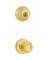 Kwikset 690T3CP6ALRCSK6 Knob Lockset; 3 Grade; Keyed Key; Polished Brass;