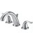 FAUCET LAV 4IN WIDE 2HNDL CHRM