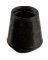 Shepherd Hardware 9759 Furniture Leg Tip, Round, Rubber, Black, 5/8 in Dia