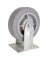 GRAY RIGID CASTER 2X6" WHEEL