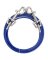 Boss Pet PDQ Q231000099 Pet Tie-Out Belt with Twin Swivel Snap; 10 ft L