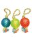 TOY PET TUG 5IN BALL W/ROPE