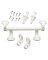 TOILET SEAT HINGE PLASTIC