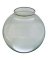 LIGHT GLOBE GLASS SMKED LUSTRE
