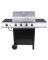 GRILL GAS CART 4-BNR W/CHEFTRY