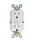 15A-125V WHITE GFCI OUTLET