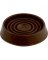 CUPS ROUND RUB BROWN 3IN