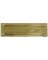 MAILSLOT 11"X2" SOLID BRASS