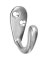 Nh Sngl Prong Robe Hook Stn-nkl