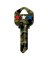 KEY BLANK KW1-15 CAMO STARS