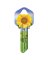 KEY BLANK KW1-17 SUNFLOWER
